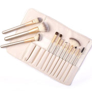 Makeup brush, Makeup Brush Set with Pink Clutch