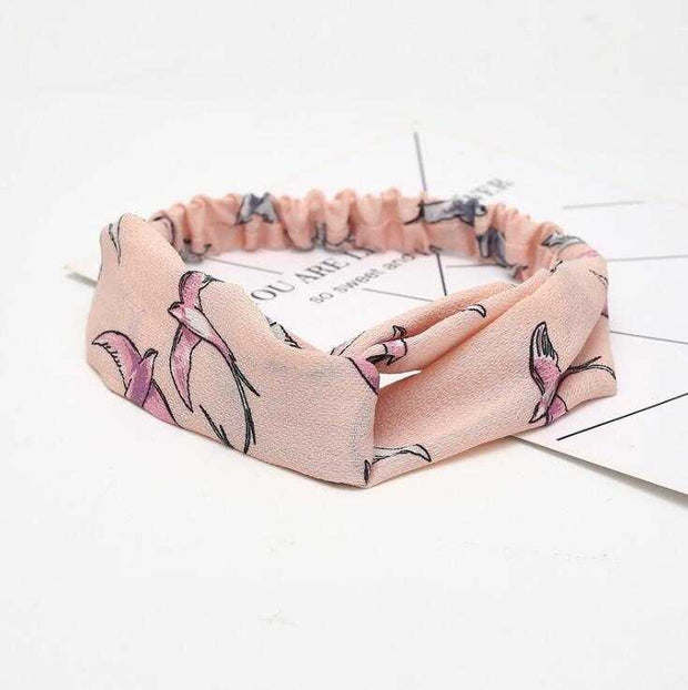 Women's Retro Style Printed Headband  Vintage Fashion Headband for Women