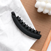 Banana Hair Clip Claws Banana Chic Hair Clamps Hairpin Strong Hold Ponytail Holder Clip Matte Banana Clips For Women Girls, Strong Hold Banana Hair Clip