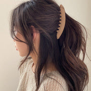 Banana Hair Clip Claws Banana Chic Hair Clamps Hairpin Strong Hold Ponytail Holder Clip Matte Banana Clips For Women Girls, Strong Hold Banana Hair Clip