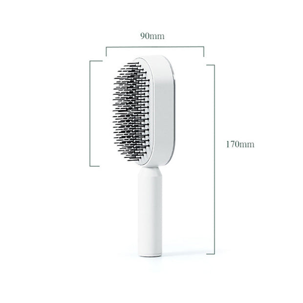 Women Fashion 3D Hair Growth Comb Hairbrush Self-Cleaning Hair Brush Self Cleaning Hair Brush For Women Massage Scalp Promote Blood Circulation Anti Hair LossWomen Fashion 3D Hair Growth Comb Hairbrush Self-Cleaning Hair Brush Self Cleaning Hair Brush For Women Massage Scalp Promote Blood Circulation Anti Hair Loss