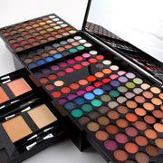 180 Colors Eyes Shadow Blush Set Personalized Piano-shaped Makeup Palette Box, 180 Color Eyeshadow Blush Palette