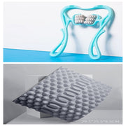 Multifunctional Manual Six-wheel Neck Massager Massage Relieve Roller Massage Tool, Manual Neck Massager