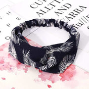 Women's Retro Style Printed Headband Vintage Fashion Headband for Women